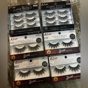 Kiss Bold Collection Faux Mink Lashes - Black